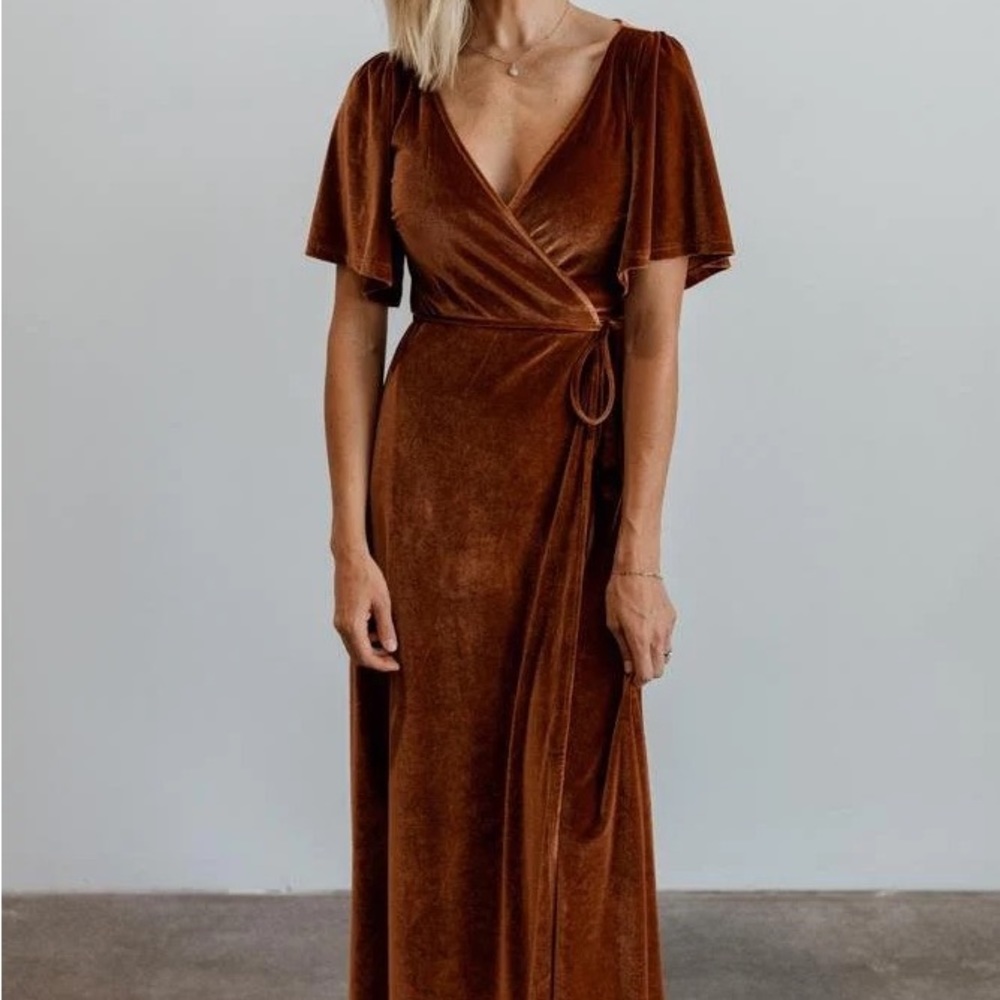 Baltic Born Meghan Wrap Dress in Spice